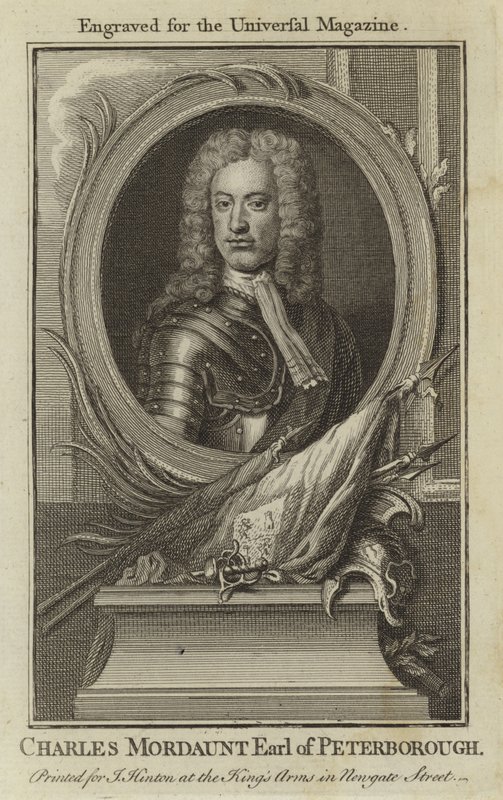 Charles Mordaunt, Peterborough Kontu by English School