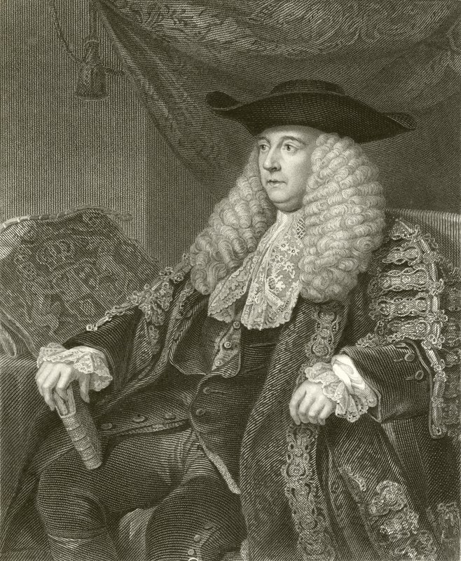 Charles Pratt, Birinci Earl Camden by English School
