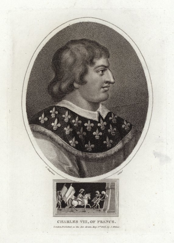 Fransa Charles VIII by English School