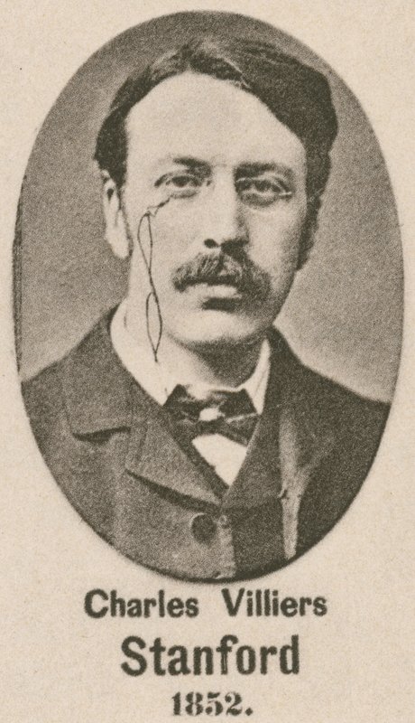 Charles Villiers Stanford (gravür) by English School