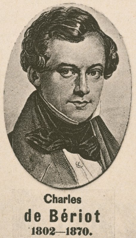 Charles de Beriot (gravür) by English School
