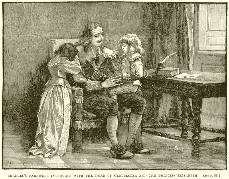 Charles Farrell Gloucester Dükü ve Prenses Elizabeth ile Röportaj by English School