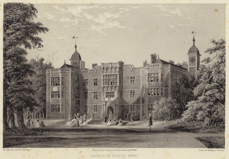 Charlton House, Kent (gravür) by English School