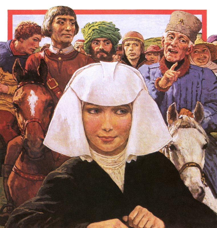 Öne Başrahibe ile Chaucer