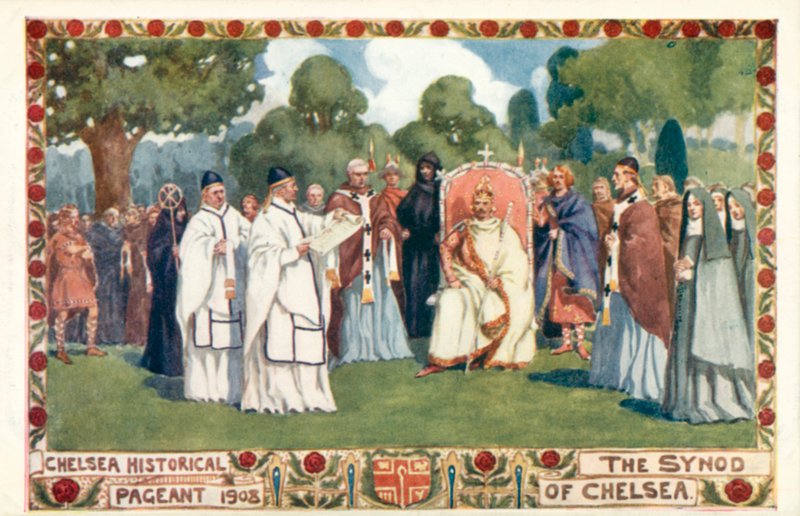 Chelsea Tarihsel Yarışması 1908, Chelsea Sinodu (renkli taş) by English School