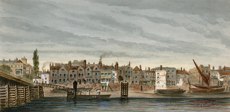 Nehirden Chelsea (kağıt üzerinde wc) by English School