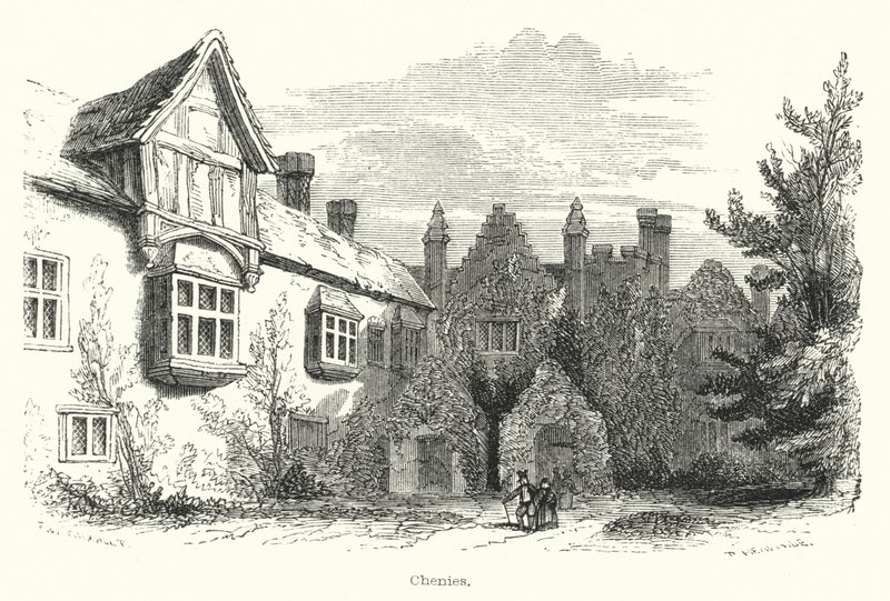 Chenies (gravür) by English School