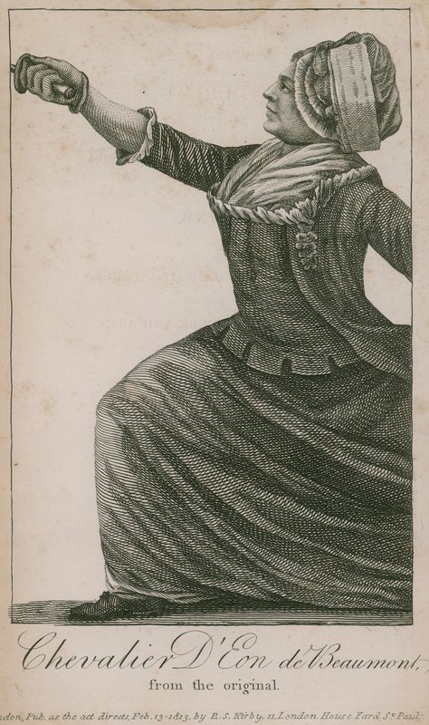 Şövalye DEon de Beaumont by English School