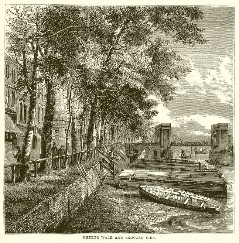 Cheyne Yürüyüşü ve Cadogan İskelesi by English School