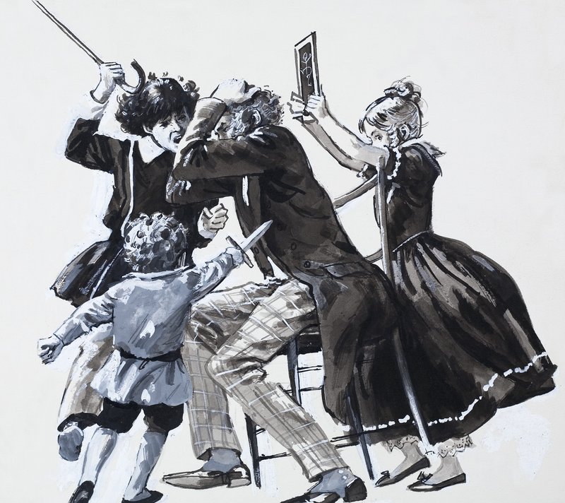 Saldıran çocuklar by English School