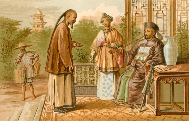 Çin mandalinası by English School
