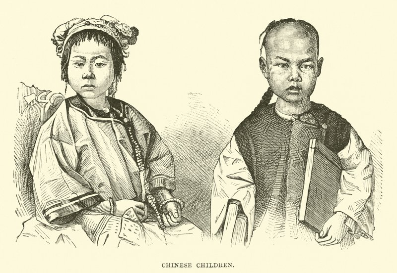 Çinli çocuklar by English School