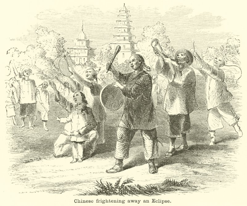 Çinli korkutucu bir Tutulma by English School