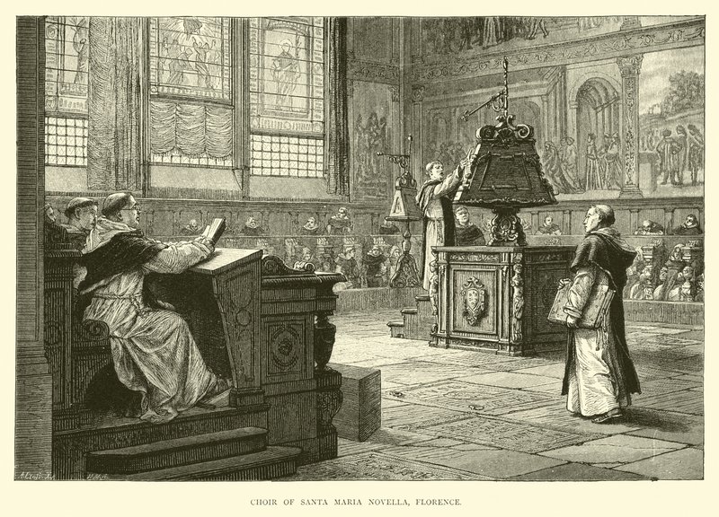 Santa Maria Novella Korosu, Floransa by English School