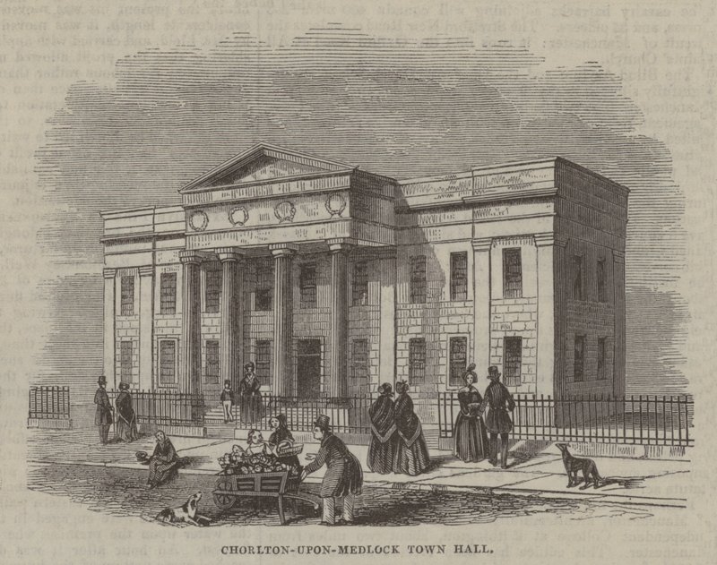 Chorlton-upon-Medlock Belediye Binası by English School