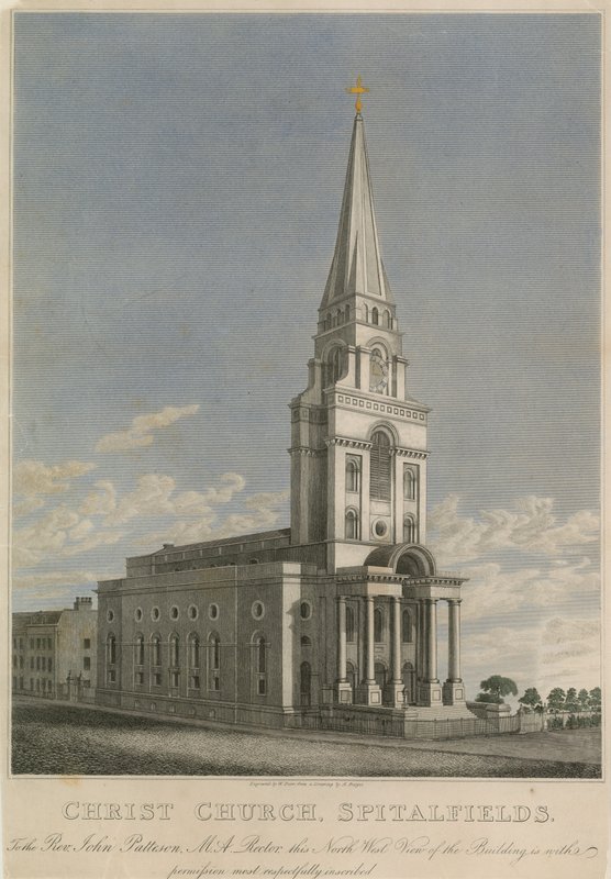 Christ Church, Spitalfields, Londra by English School