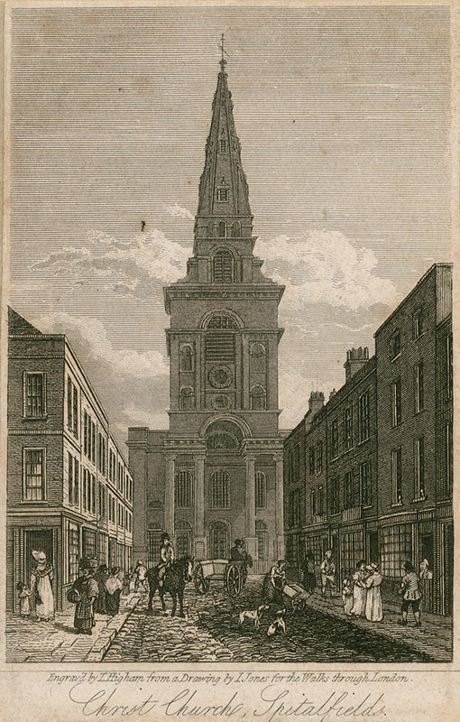 Christ Church, Spitalfields, Londra by English School