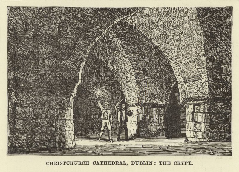 Christchurch Katedrali, Dublin, Crypt by English School
