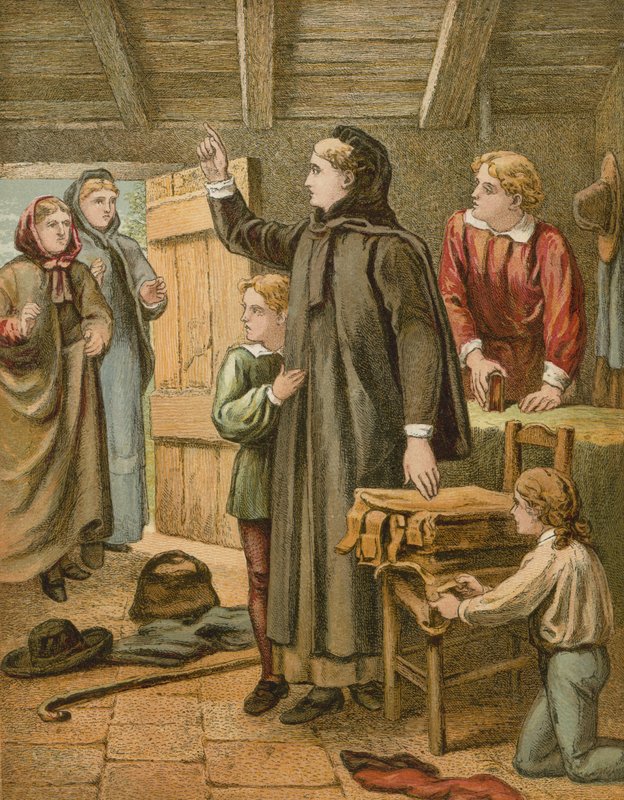 Christiana iki komşu tarafından ziyaret edildi by English School