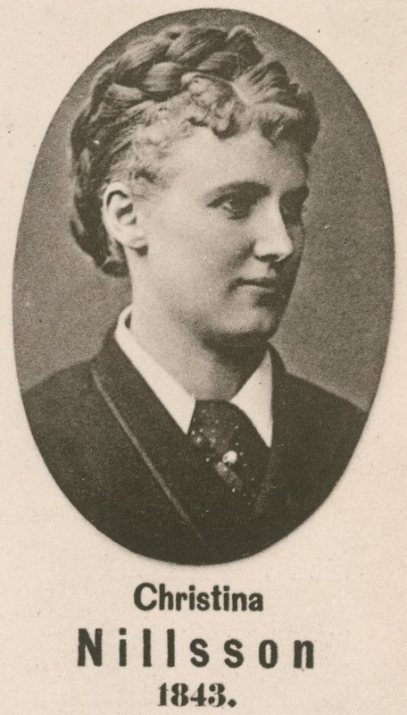 Christina Nillsson (gravür) by English School