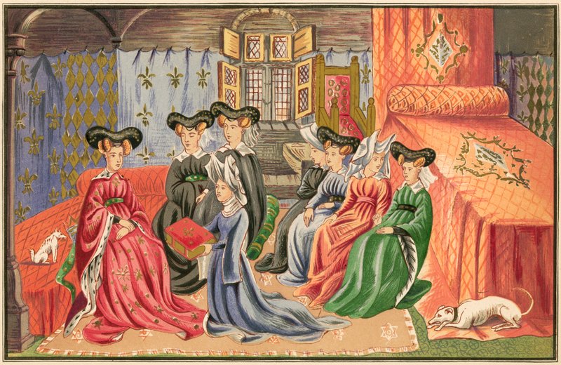 Christine de Pisan eserlerini Kraliçe