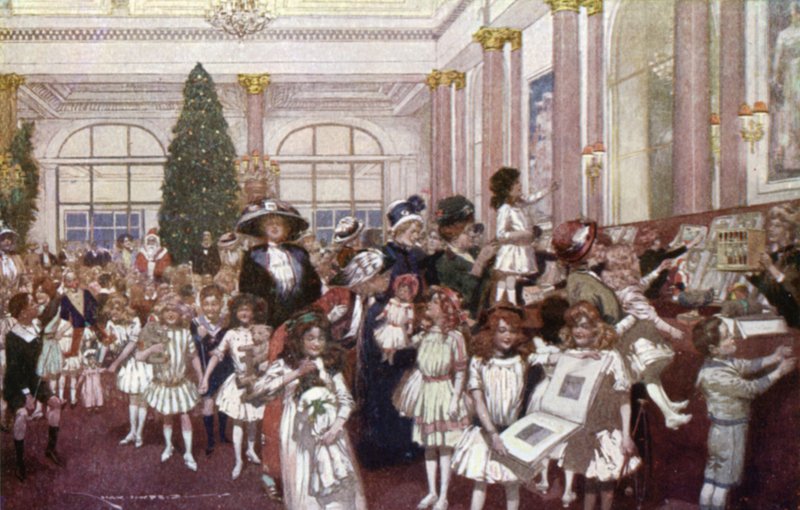 Çocuklar için Noel Şenlikleri, Savoy Hotel (renkli taş) by English School