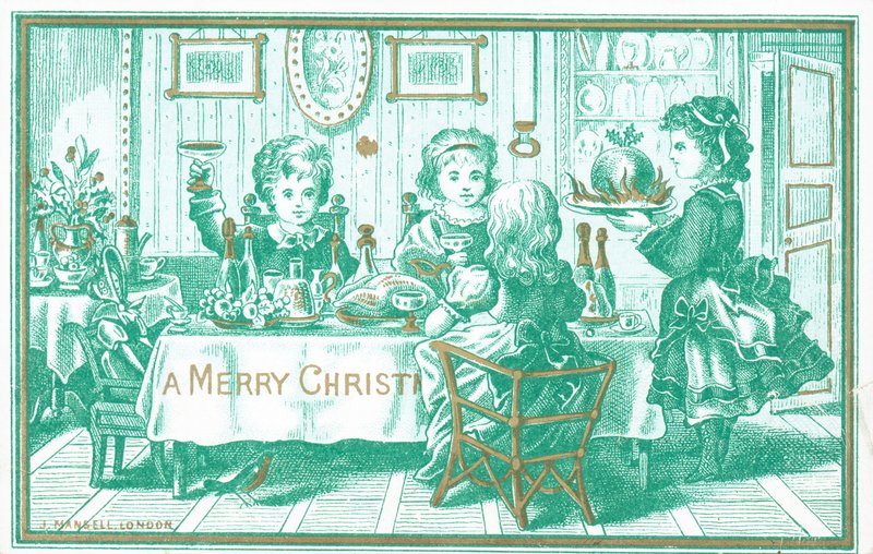 Noel Öğle Yemeği, Noel Kartı by English School