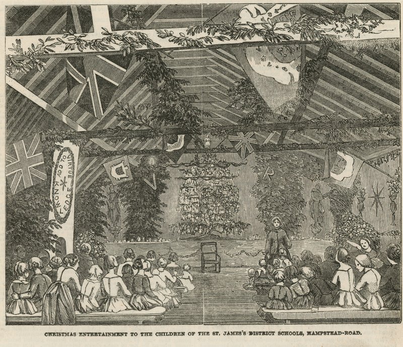 St James bölge okullarının çocuklarına Noel eğlencesi by English School