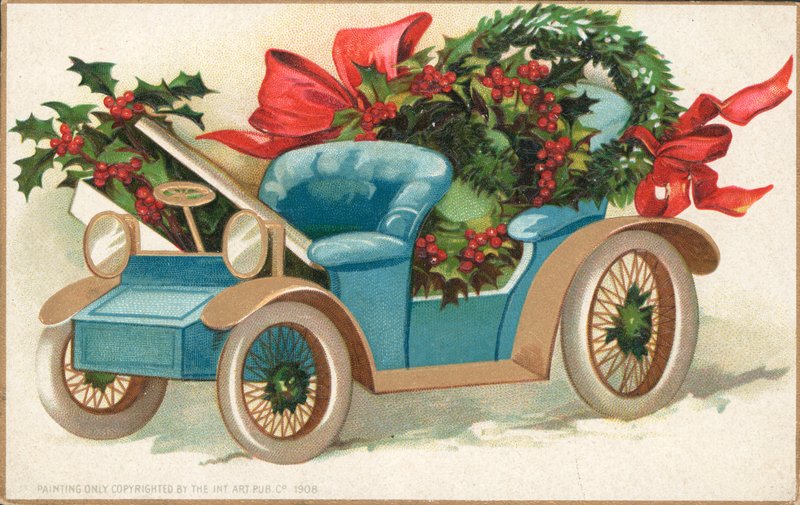Noel motorlu araba by English School