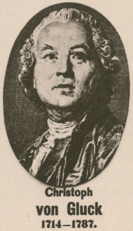 Christoph von Gluck (gravür) by English School