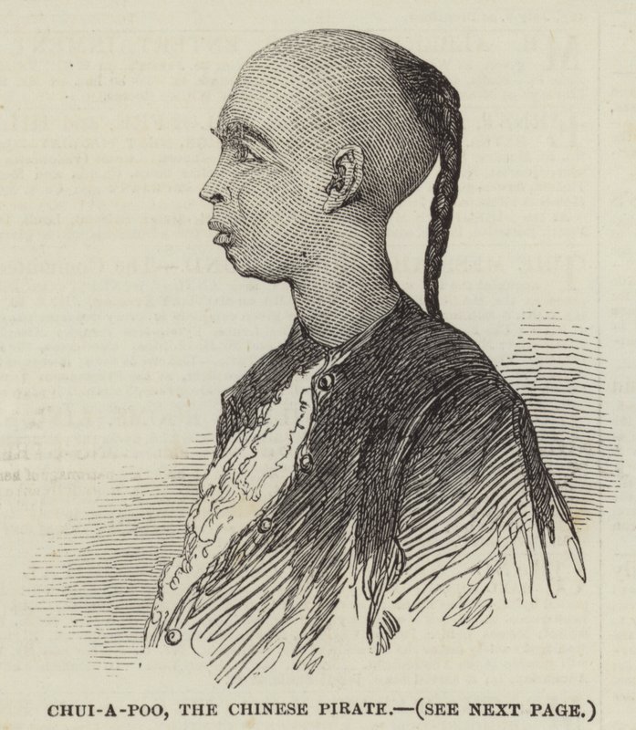 Chui-A-poo, Çinli Korsan (gravür) by English School