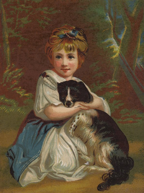 Chums (kromolitho) by English School