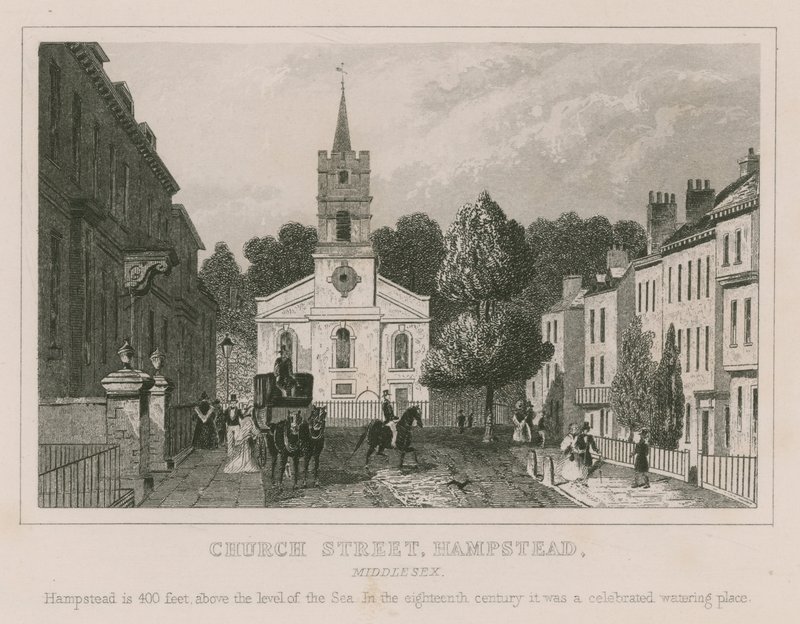 Kilise Sokağı, Hampstead, Middlesex by English School