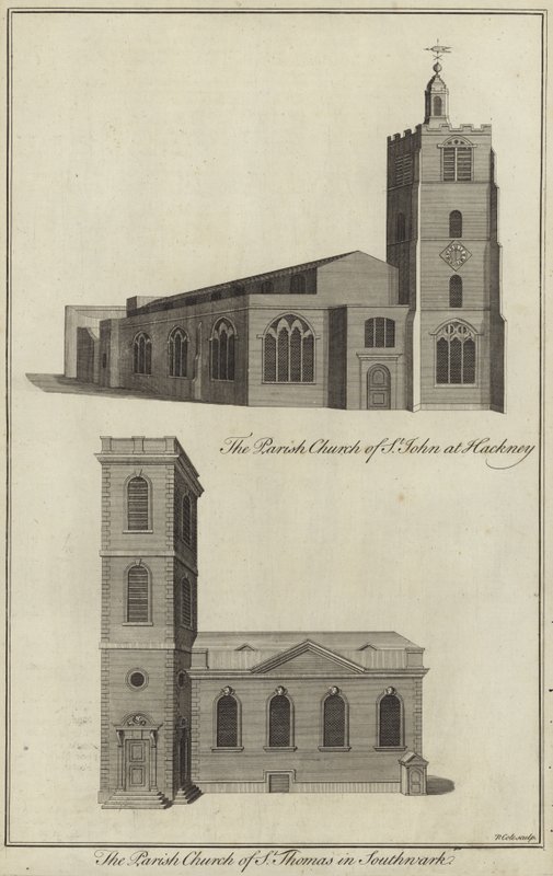 Aziz John Kilisesi, Hackney ve Aziz Thomas Kilisesi, Southwark by English School