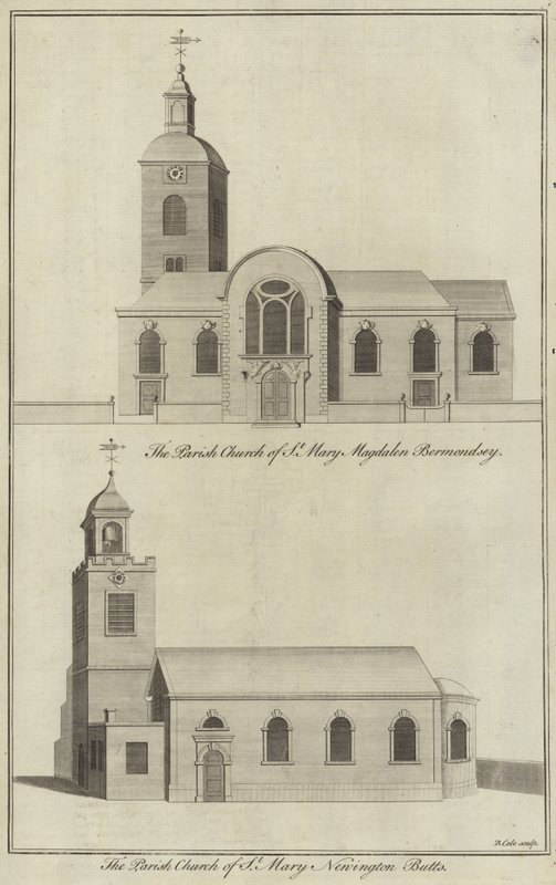 St Mary Magdalen Kilisesi, Bermondsey ve St Mary Kilisesi, Newington Butts by English School