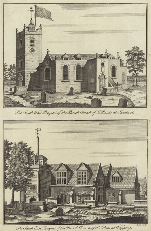Aziz Paul Kilisesi, Shadwell ve Aziz John Kilisesi, Wapping by English School