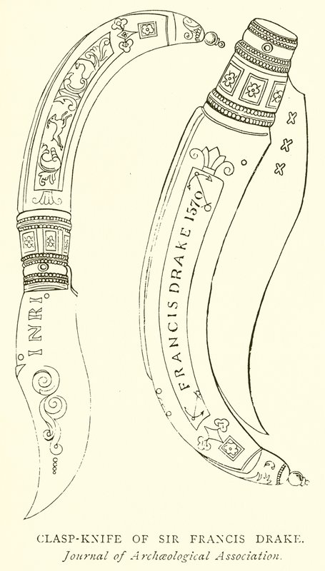 Sir Francis Drake'in Toka Bıçağı by English School