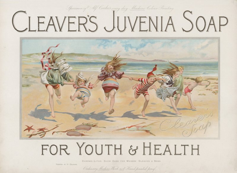 Gençlik ve Sağlık İçin Cleavers Juvenia Sabunu by English School