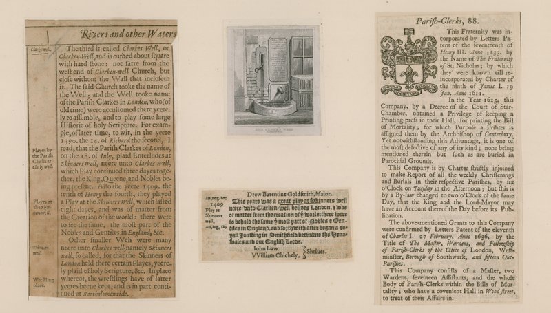 Katipler Peki, Clerkenwell by English School