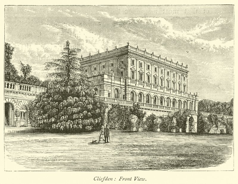 Cliefden, Önden Görünüm by English School