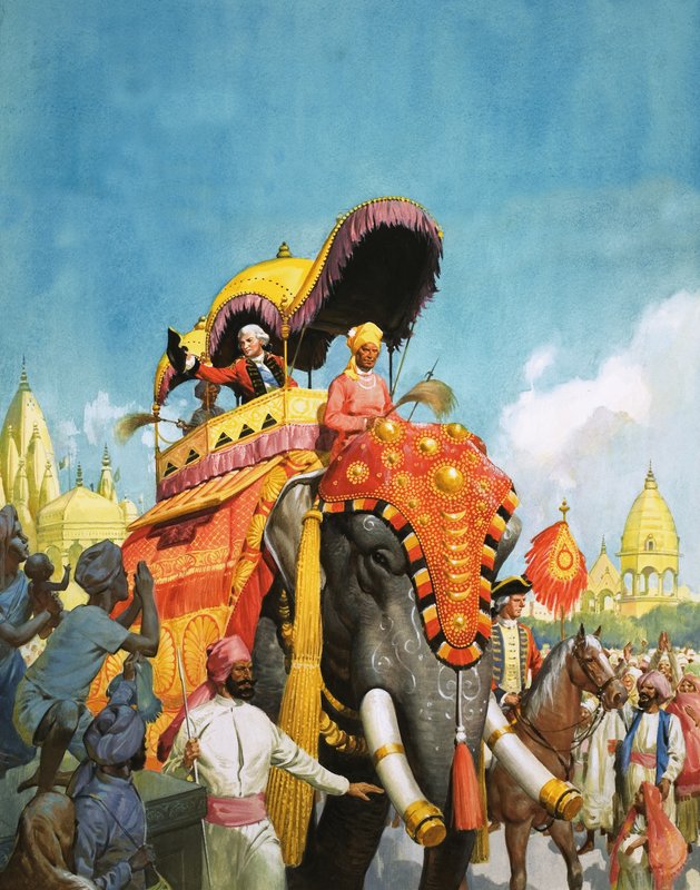 Hindistan Clive by English School