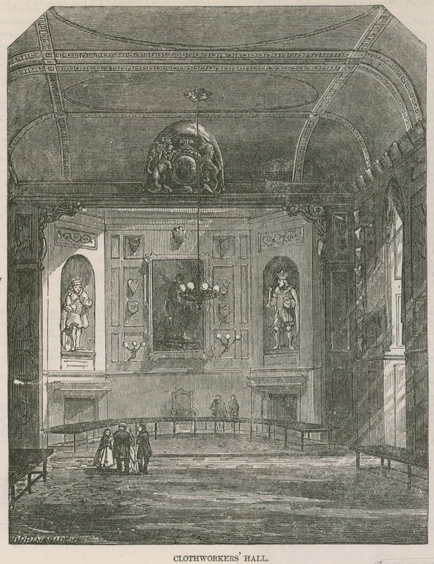 Kumaş İşçileri Salonu, Londra by English School