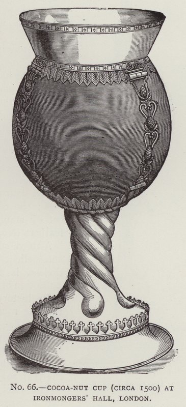 Cocoa-nut Cup (1500 dolaylarında) Ironmongers