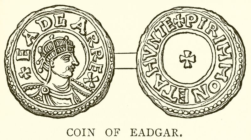 Eadgar Madeni Parası by English School