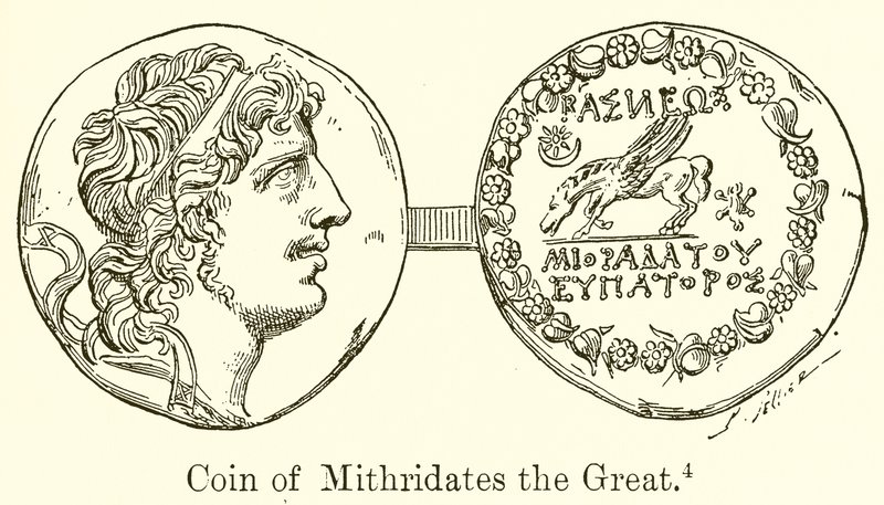 Büyük Mithridates Sikkesi by English School