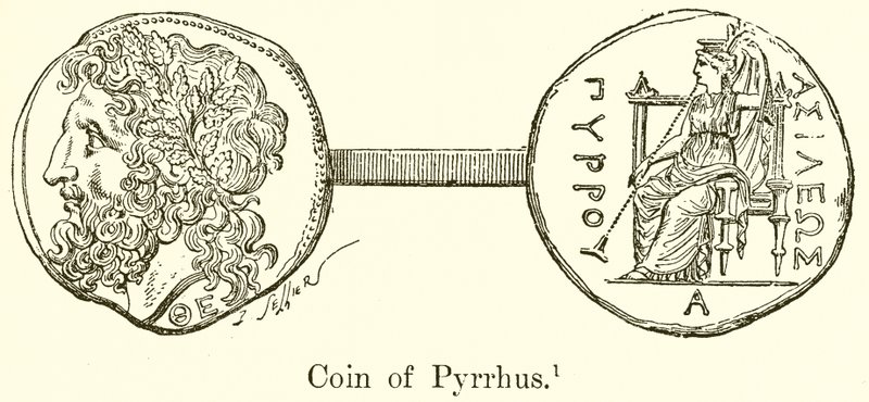 Pyrrhus Madeni Parası by English School