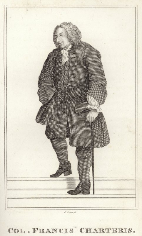 Albay Francis Charteris by English School