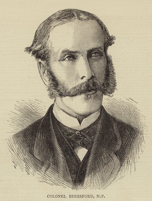 Colonel Beresford, MP (engraving) by English School