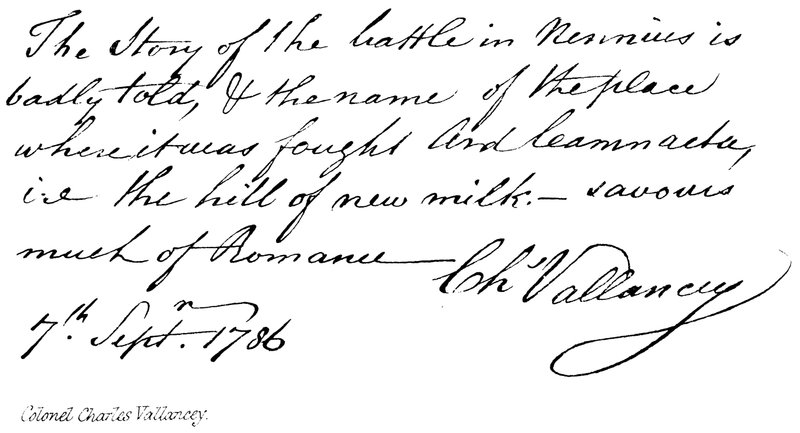 Albay Charles Vallancey by English School