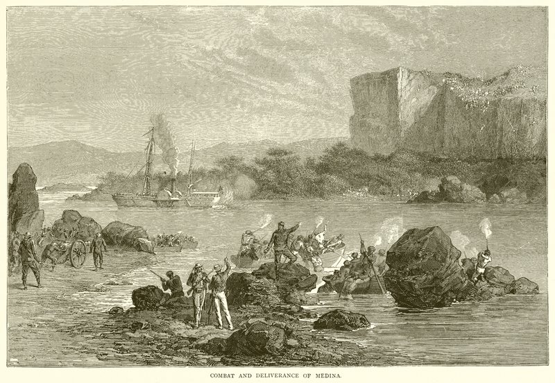 Medine'nin Savaşı ve Kurtuluşu by English School